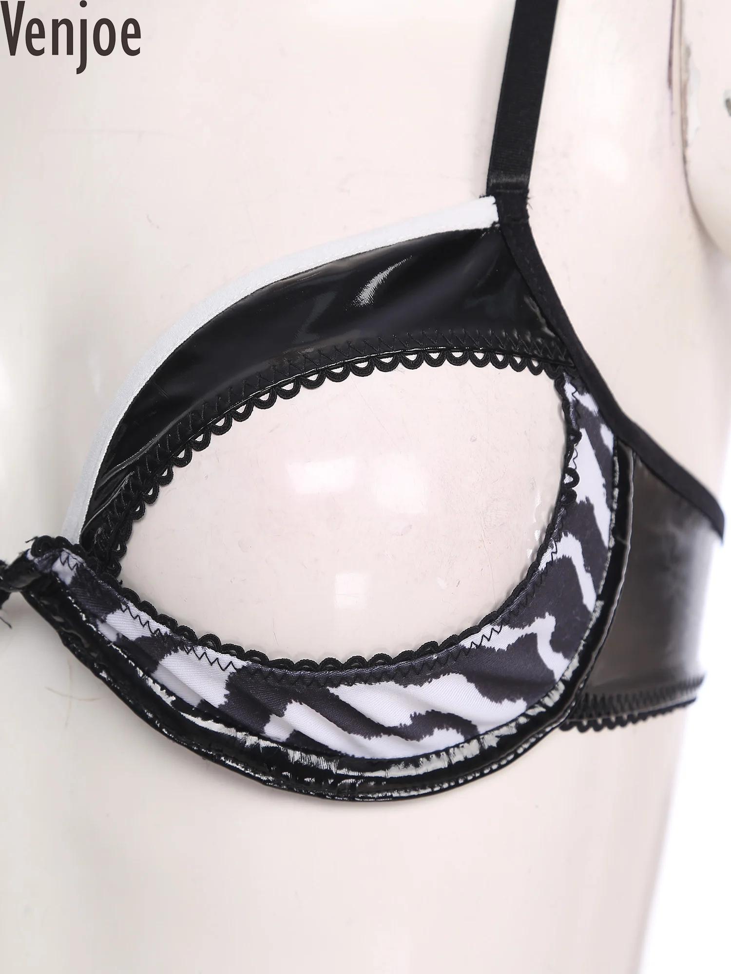 Womens Hollow Out Cup Bra Shin - огляд і ціна Demi Bra Balconette