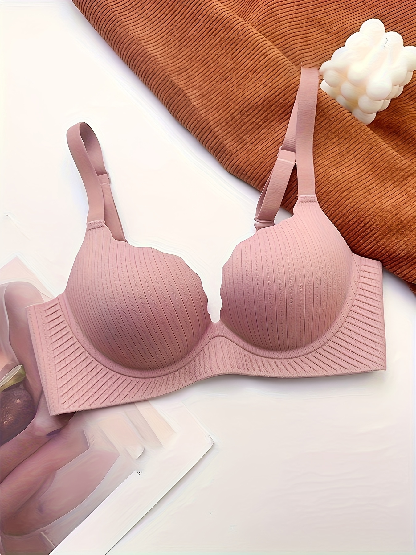 Thickened Bra for Small Bust w - огляд і ціна Wirefree Bra Comfort