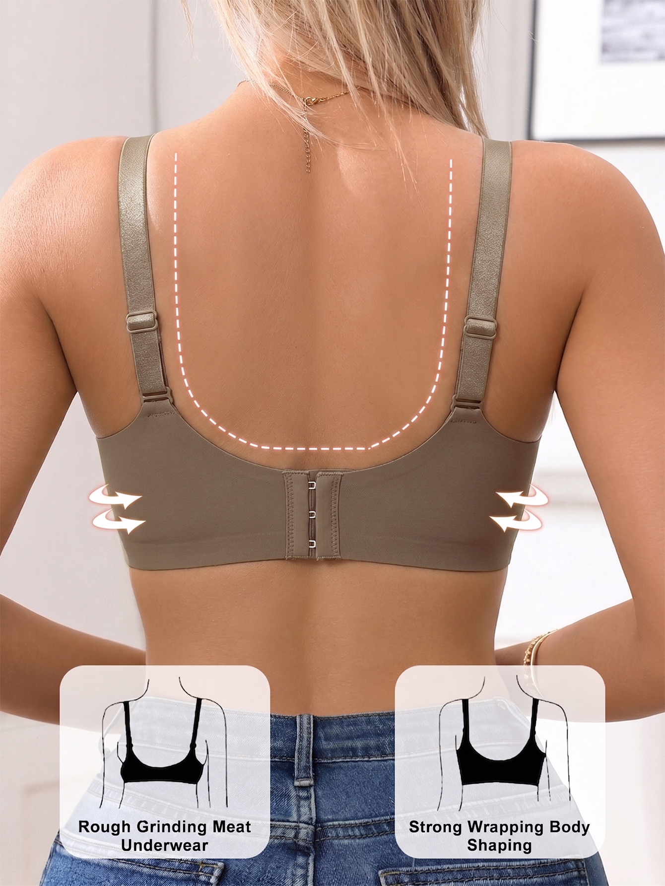 Full Coverage Push Up Jelly Su - огляд і ціна Wirefree Bra Comfort