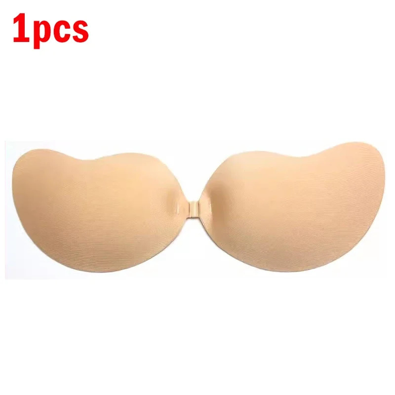 Strapless Sticky Push-Up Bra f - огляд і ціна Backless Bra Sticky