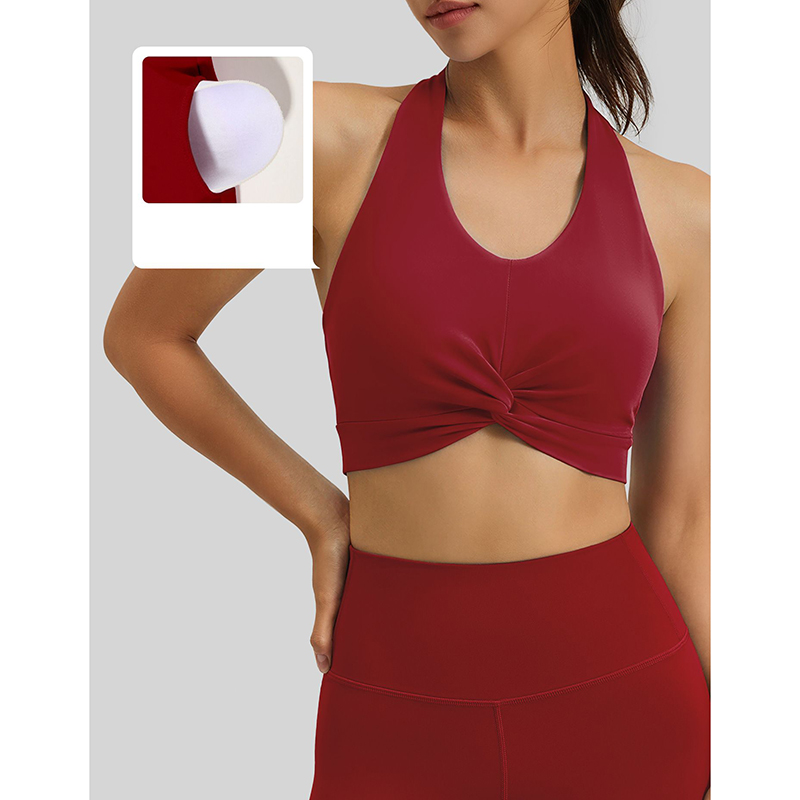 New Women Halter Neck Sports B - огляд і ціна Plunge Bra Push Up