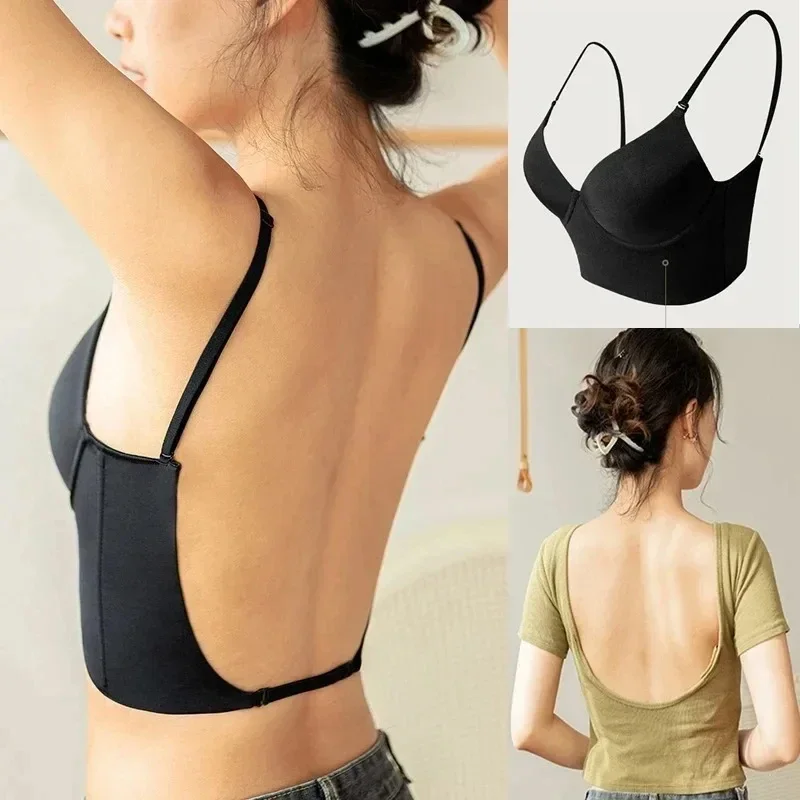 Women Invisible Bra Deep U Plu - огляд і ціна Backless Bra Sticky