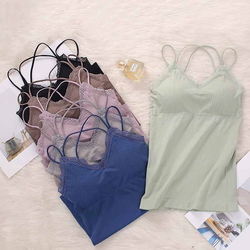 Women Padded Tank Top Seamless - огляд і ціна T Shirt Bra Seamless