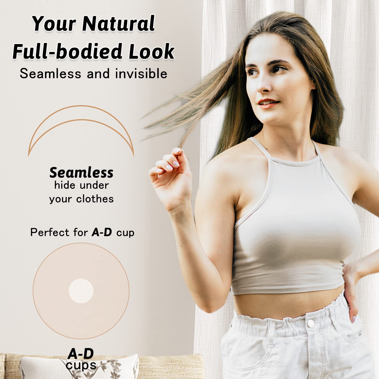 Invisible Adhesive Bra Silicon - огляд і ціна Backless Bra Sticky