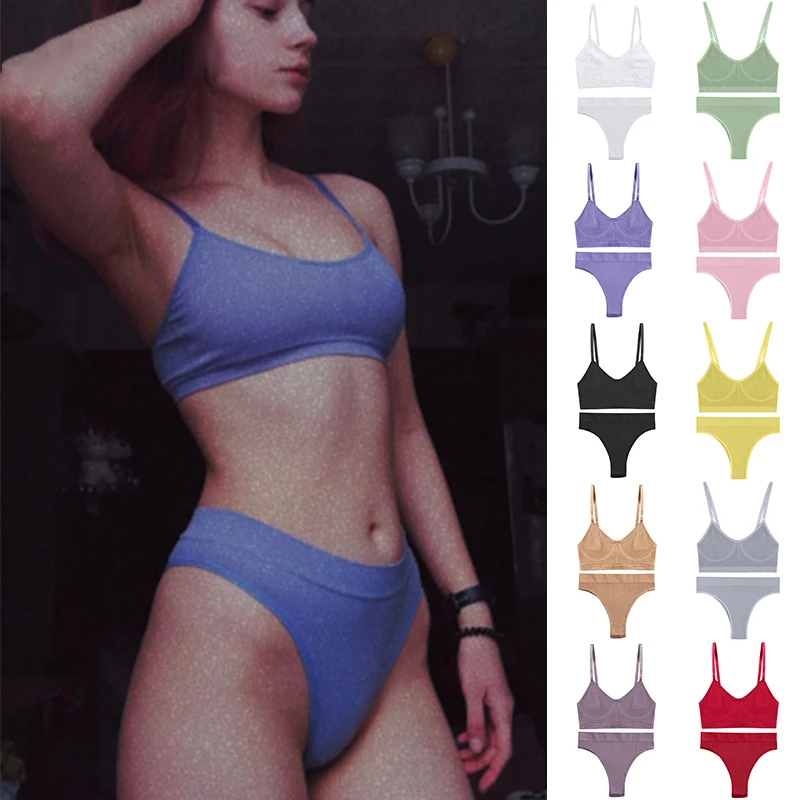 Women Bra Set Sexy Lingerie Fe - огляд і ціна T Shirt Bra Seamless