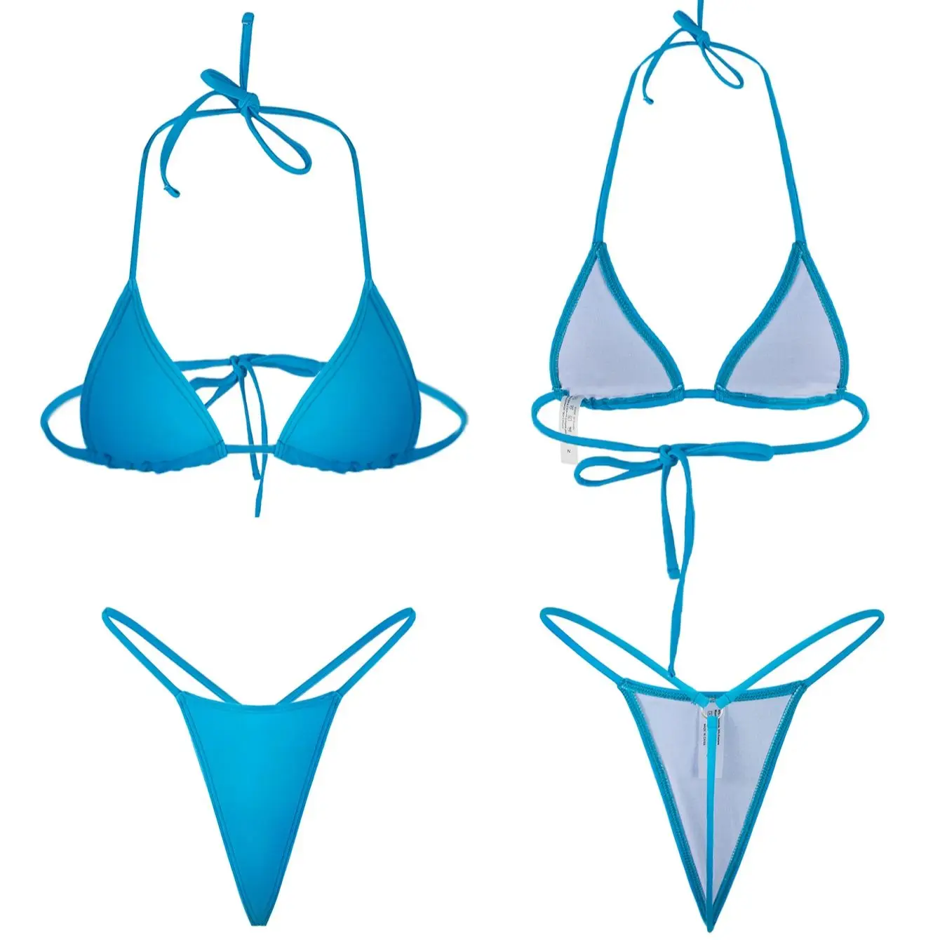 Sexy Female Swimming Suit Tie  - огляд і ціна Underwire Bra Padded