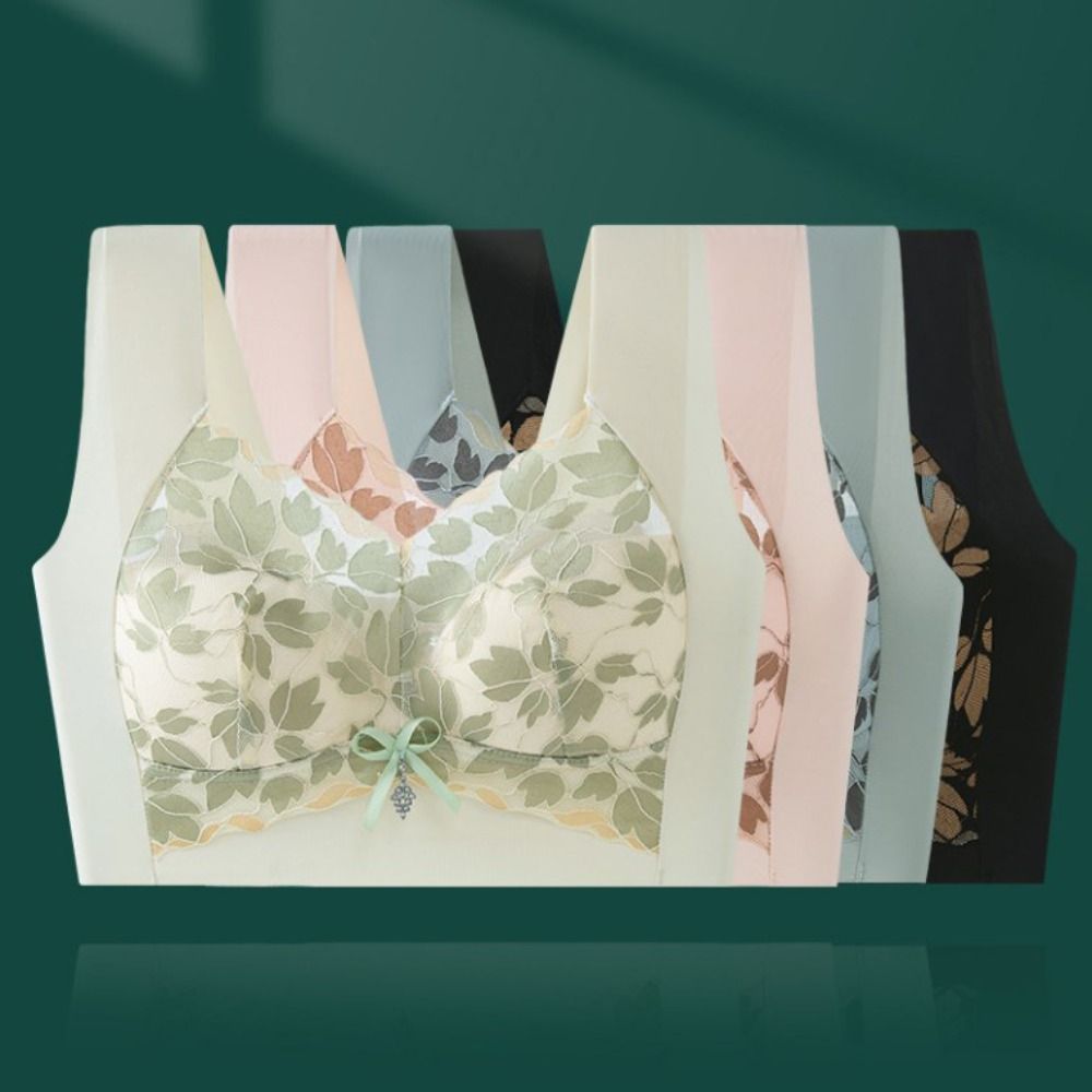 Comfortable Leaf Lace Deep V B - огляд і ціна Wirefree Bra Comfort