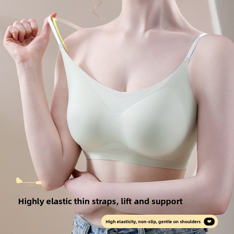 Ice Silk Sleep Bra Tank Top Wo - огляд і ціна Sleep Bra Bralette