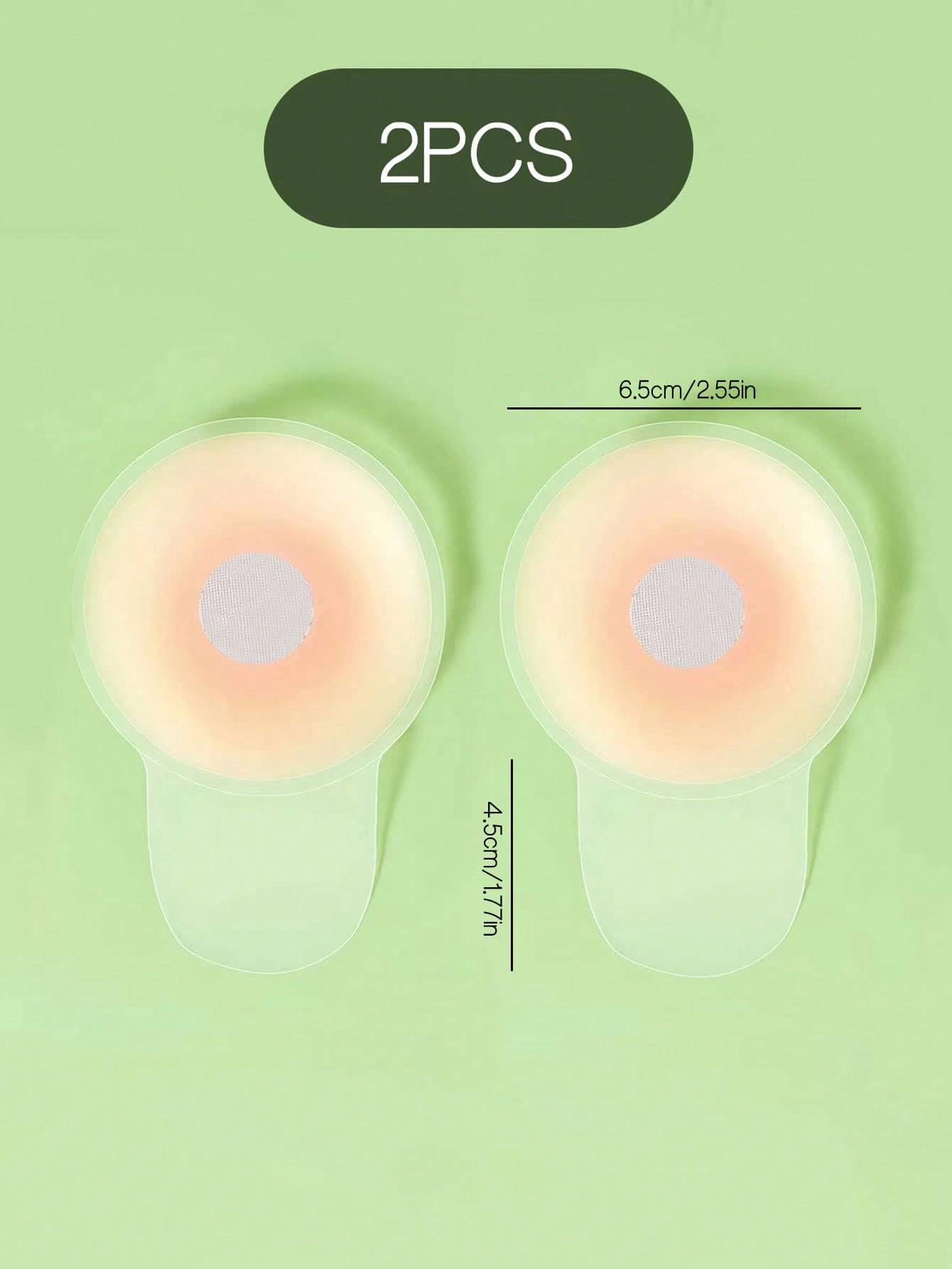 6.5cm Invisible Silicone Breas - огляд і ціна Strapless Bra Adhesive
