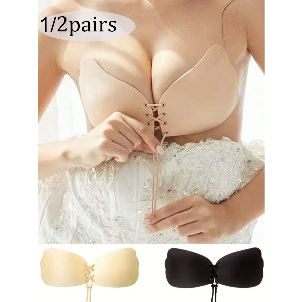 1/2pcs Wing-Shaped Adhesive Br - огляд і ціна Strapless Bra Adhesive